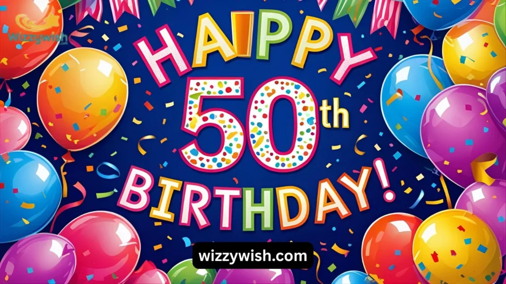 50th Birthday Wishes