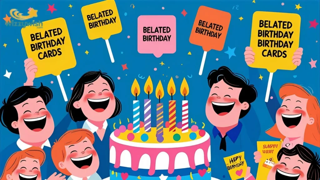 Funny Belated Birthday Wishes