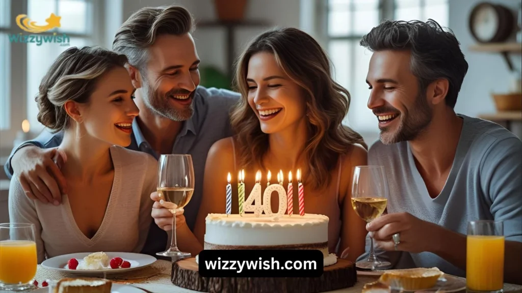Happy 40th Birthday Wishes for Friends