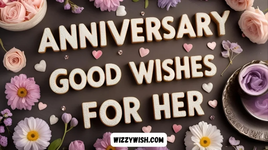 Anniversary Good Wishes for Her