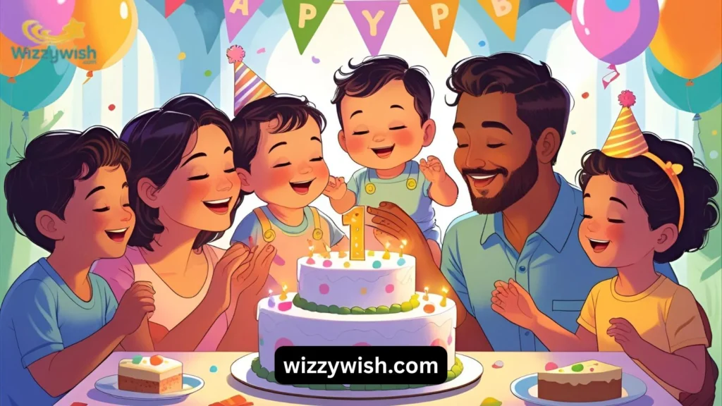 First Birthday Wishes for Baby Boy from Parents