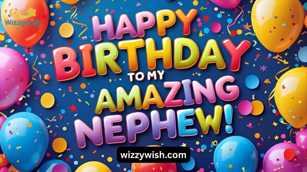 First Birthday Wishes for Nephew