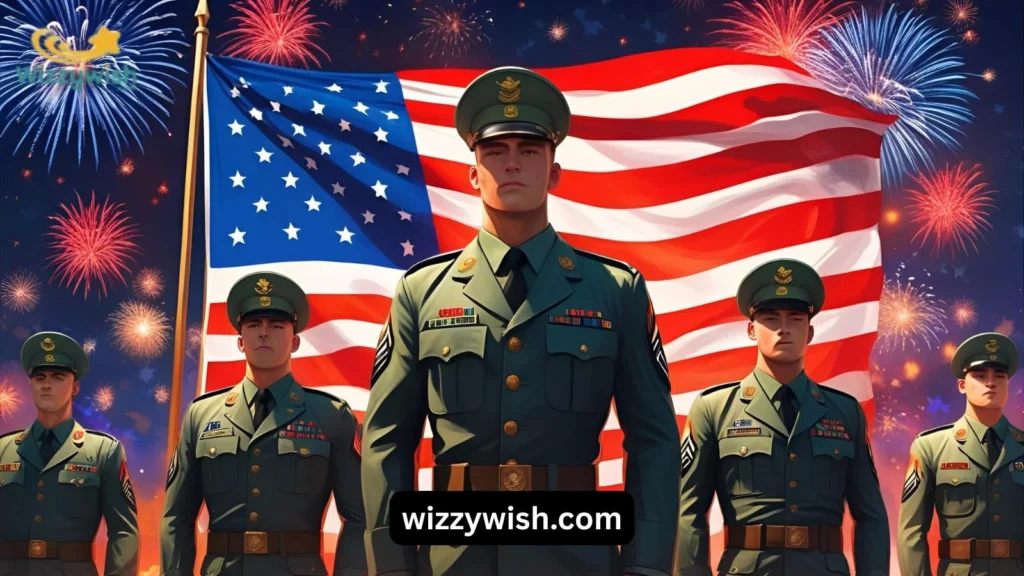 Patriotic Wishes for Army Men