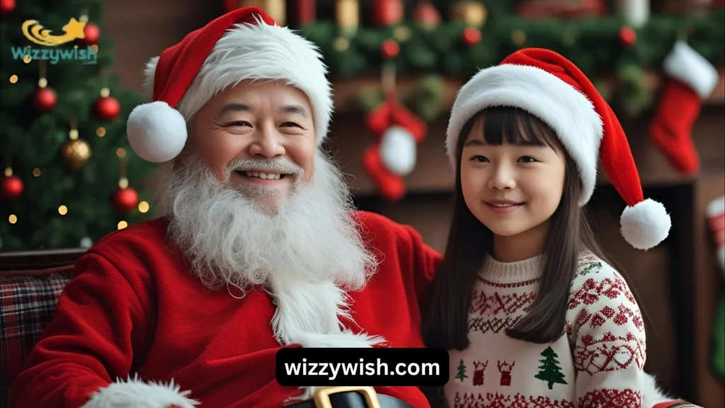 Santa-Themed Christmas Wishes for Kids