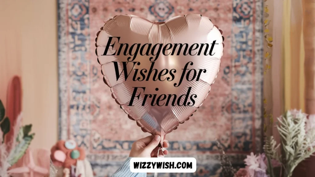 Engagement Wishes for Friends