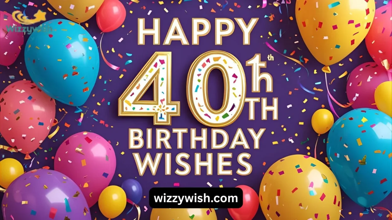 Happy 40th Birthday Wishes
