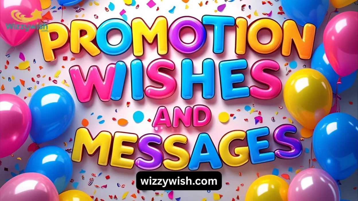 Promotion Wishes and Messages