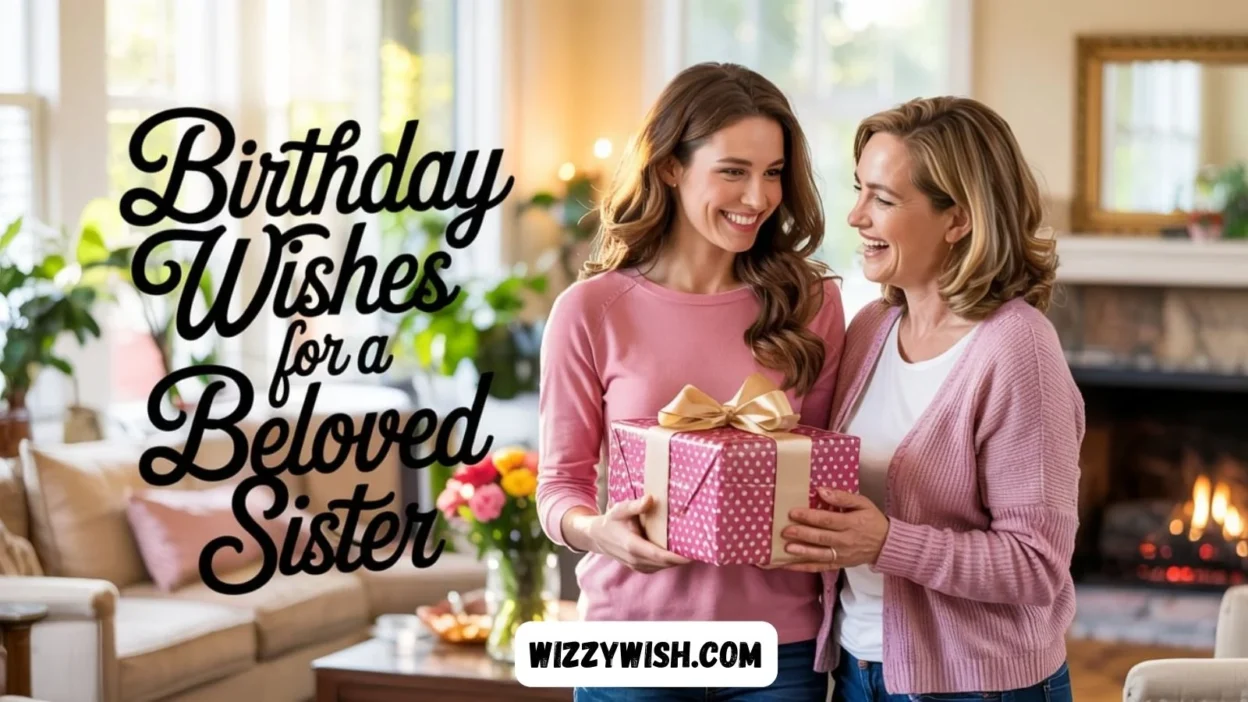 Birthday Wishes for a Beloved Sister