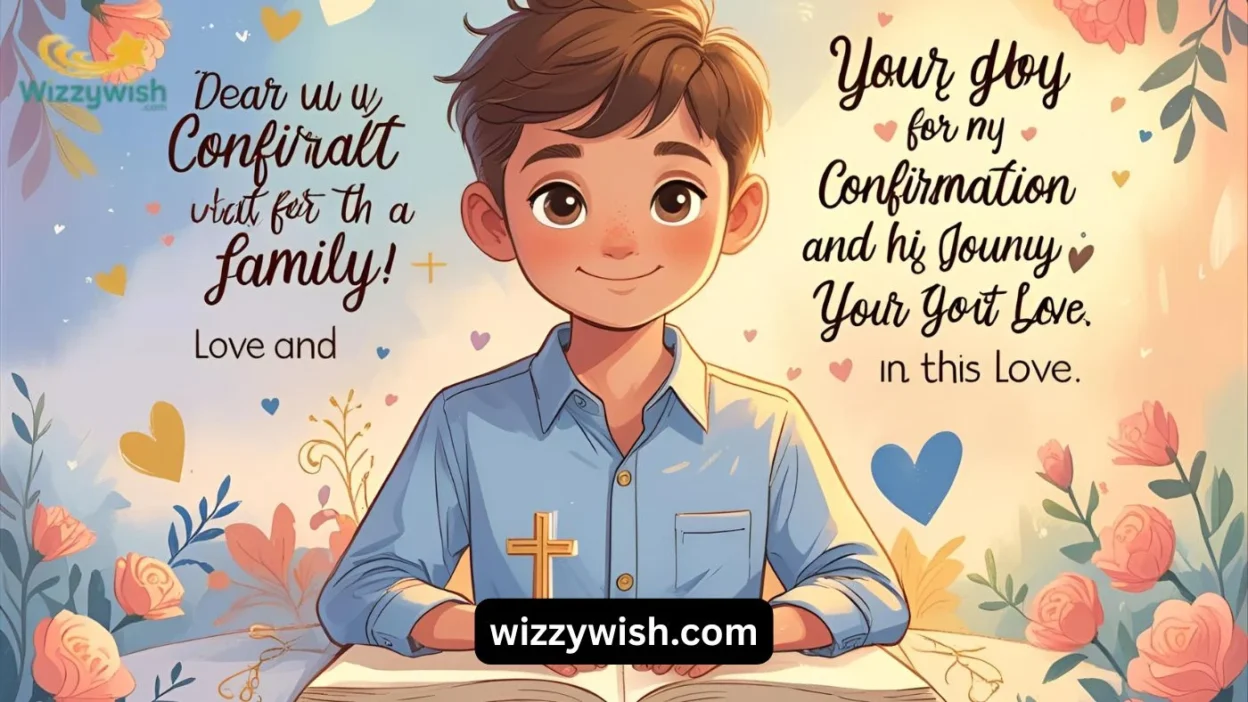 Confirmation Messages for Boys