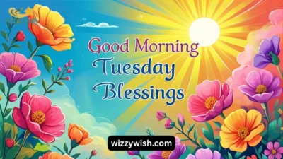 Good Morning Tuesday Blessings