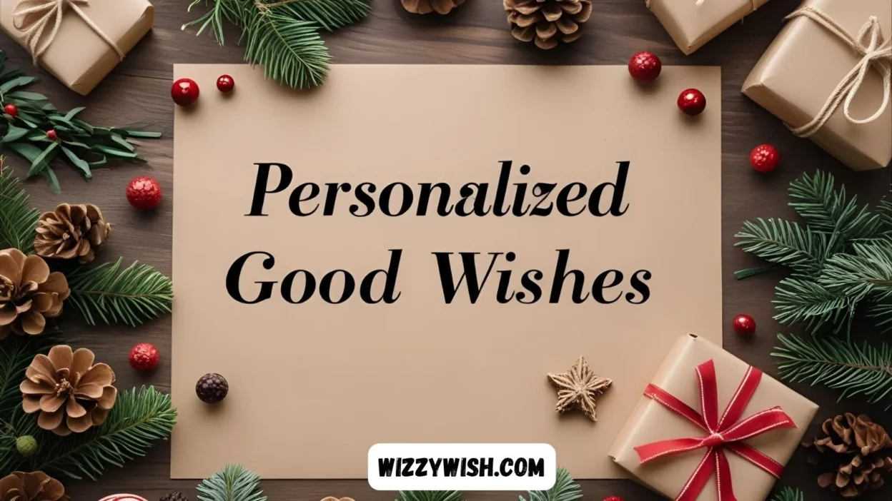 Personalized Good Wishes