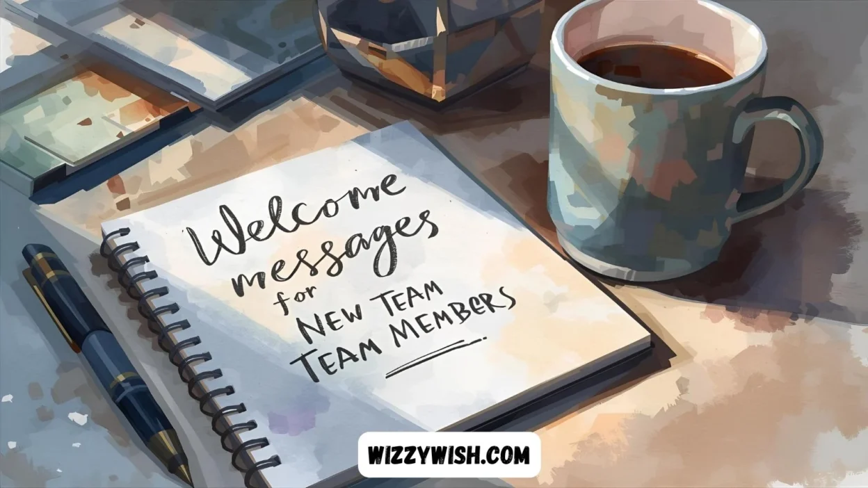 Welcome Messages for New Team Members