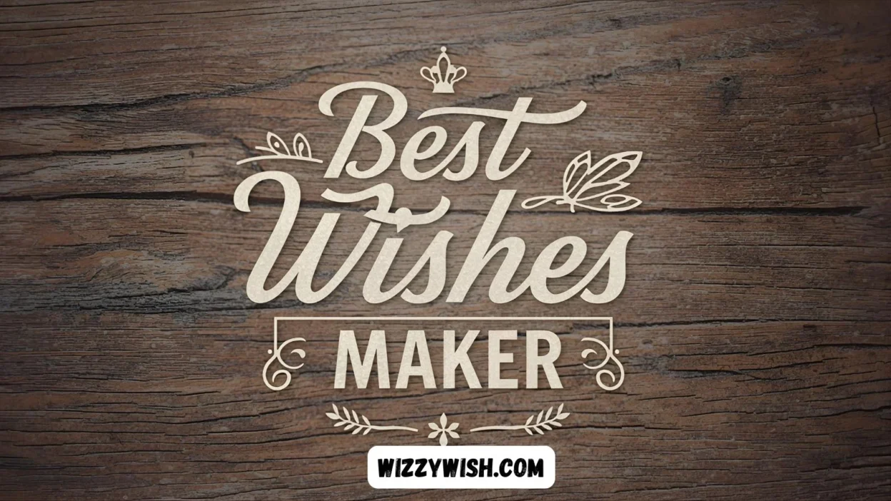 Best Wishes Maker