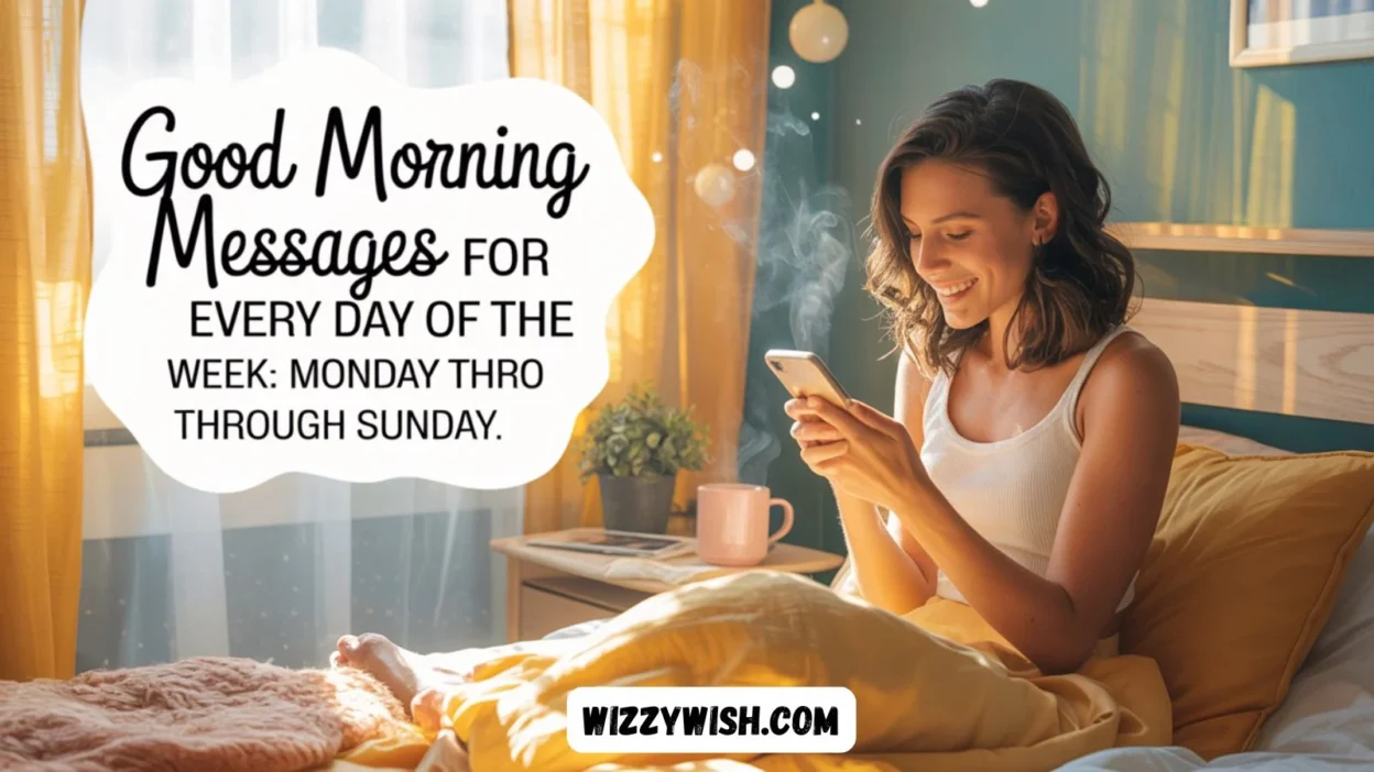 Good Morning Messages for Every Day of the Week: Monday Through Sunday
