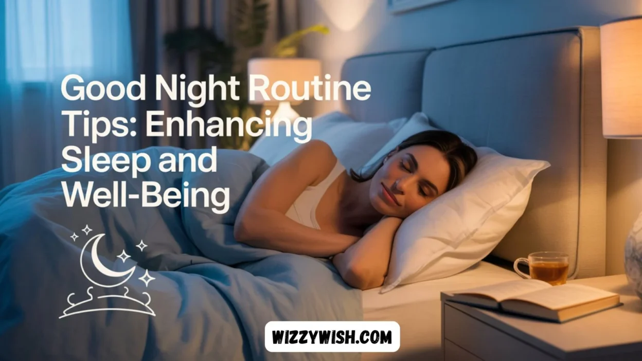 Good Night Routine Tips: Enhancing Sleep and Well-being
