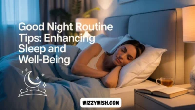 Good Night Routine Tips: Enhancing Sleep and Well-being