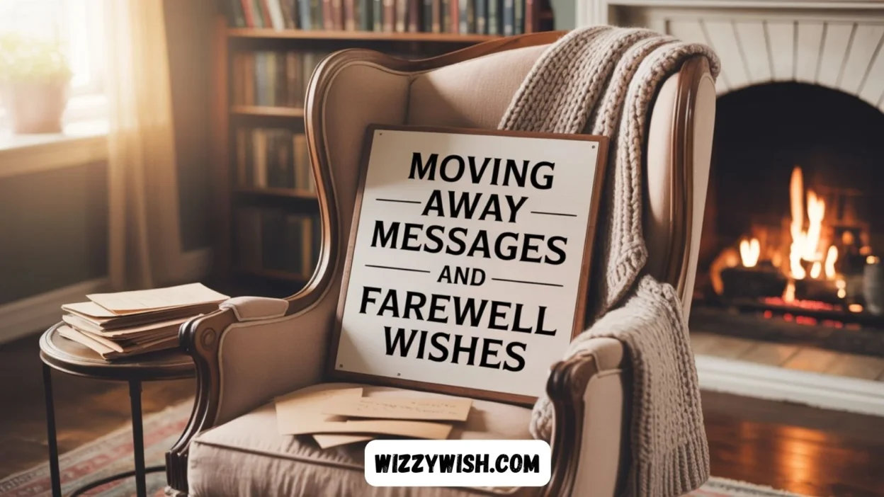 Moving Away Messages and Farewell Wishes
