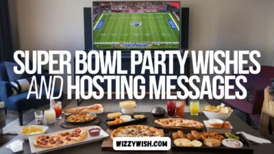 Super Bowl Party Wishes and Hosting Messages