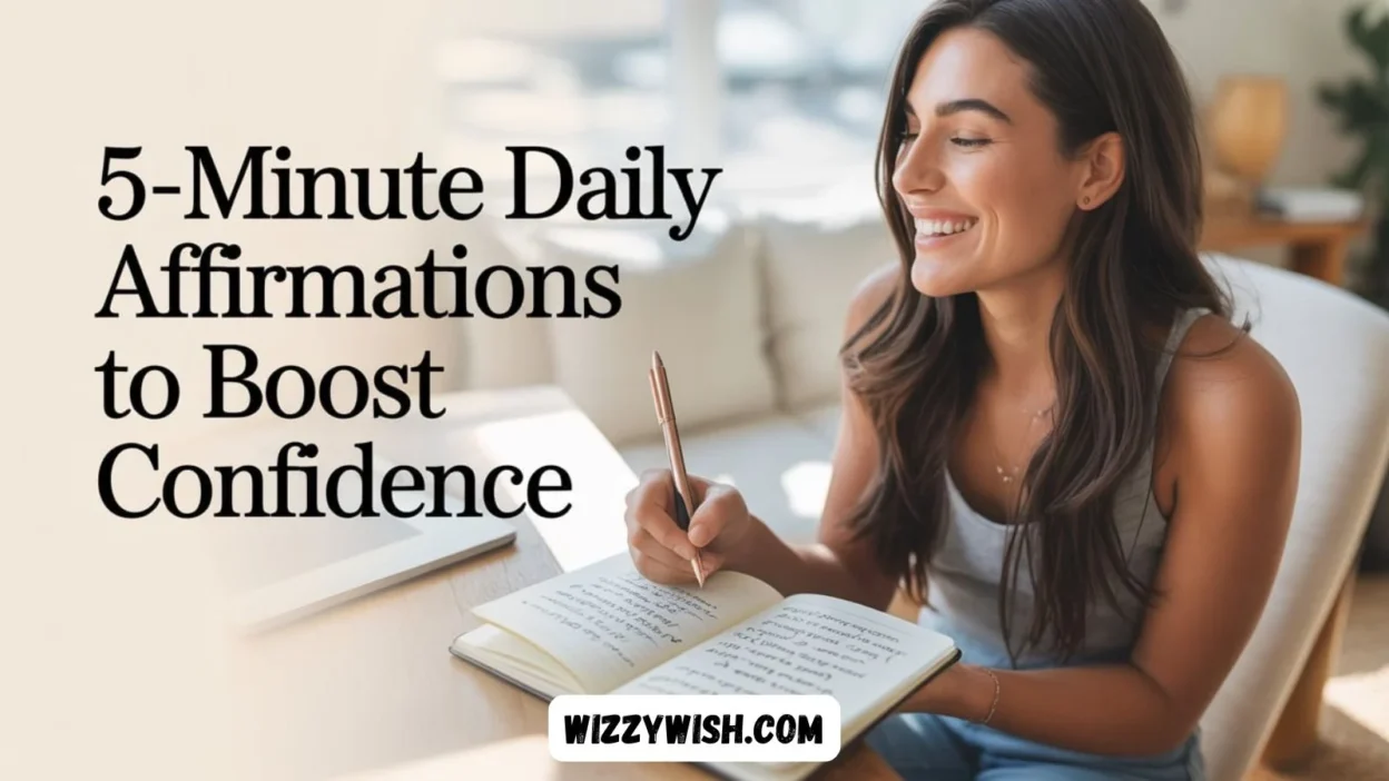 5-Minute Daily Affirmations to Boost Confidence