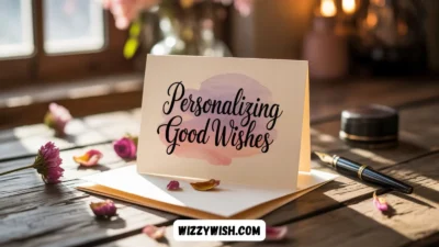Personalizing Good Wishes
