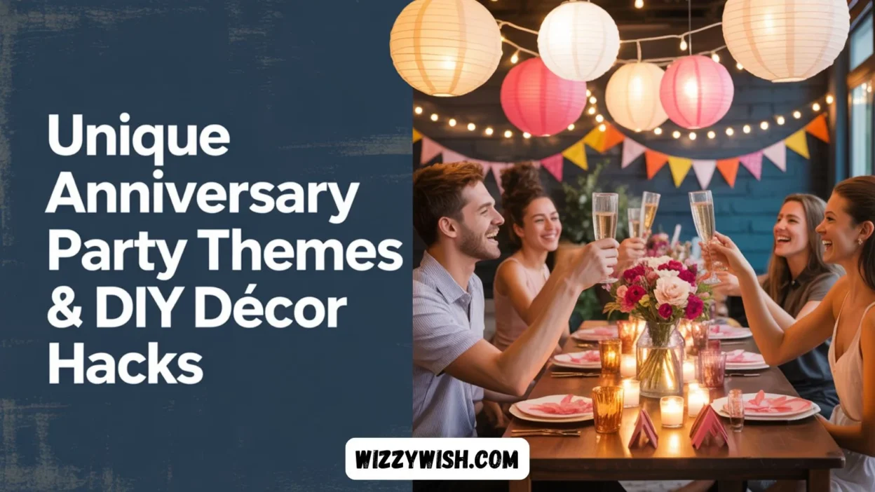 Unique Anniversary Party Themes & DIY Décor Hacks
