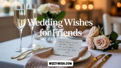 Wedding Wishes for Friends